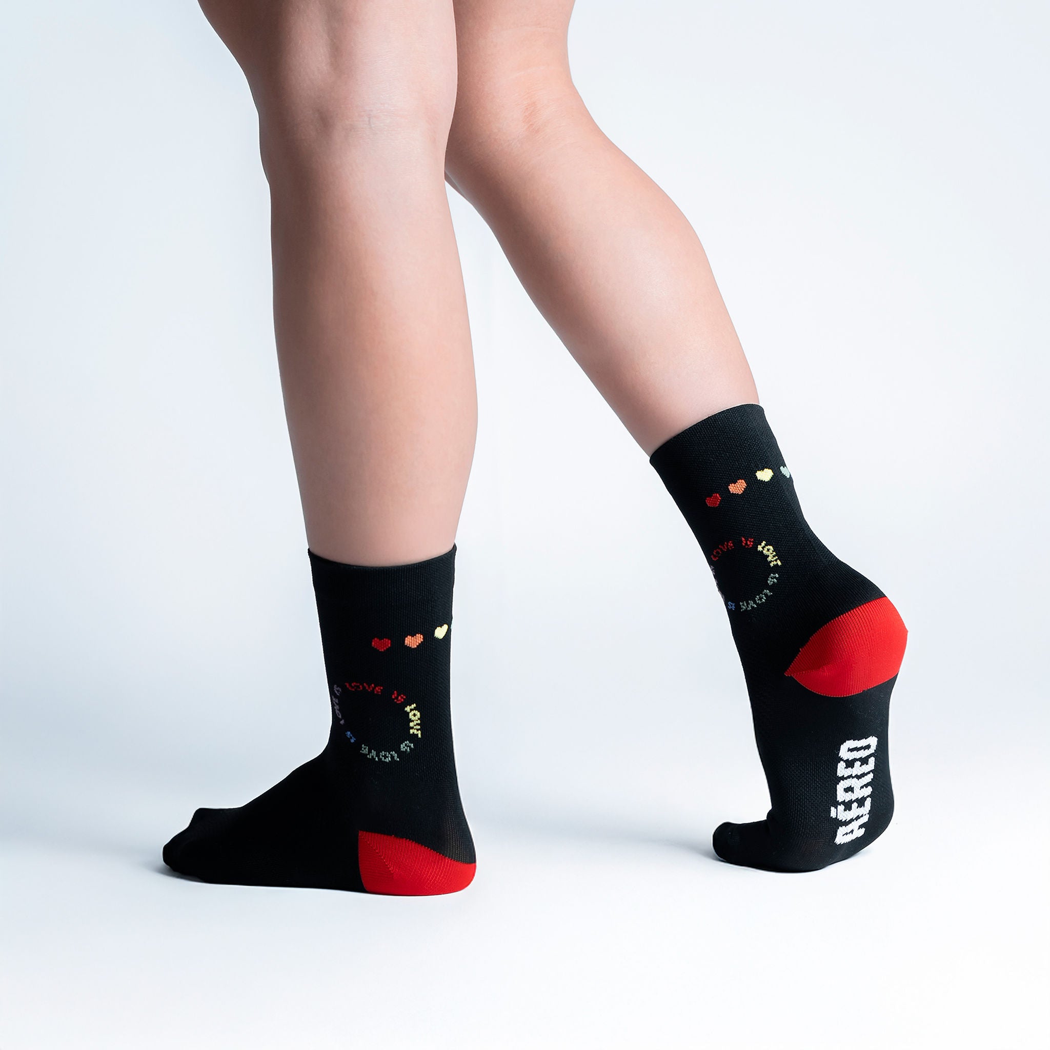 Calcetas deportivas Love is Love para correr y entrenamiento funcional