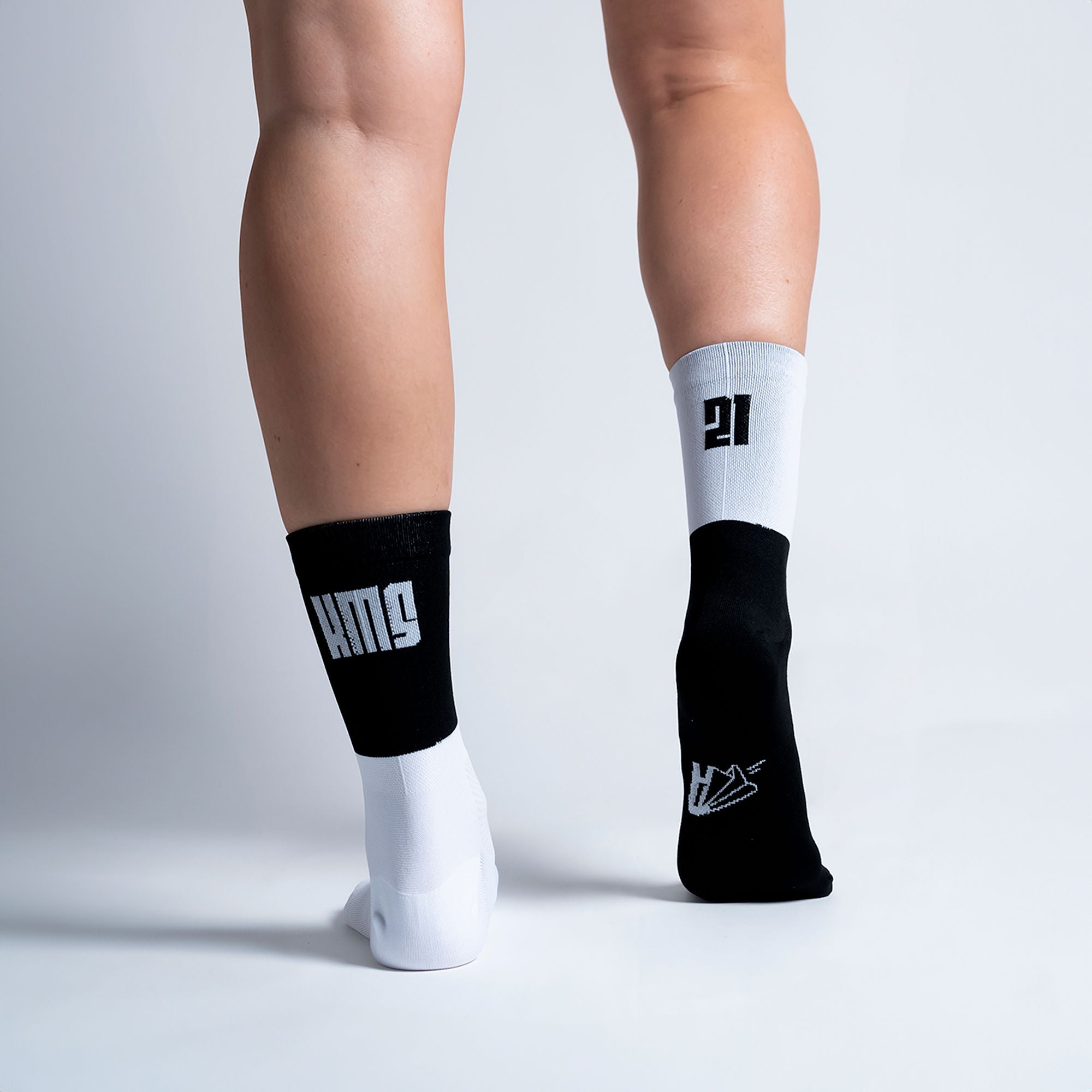 Calcetas deportivas 21 km de compresión ligera para correr y entrenamiento funcional