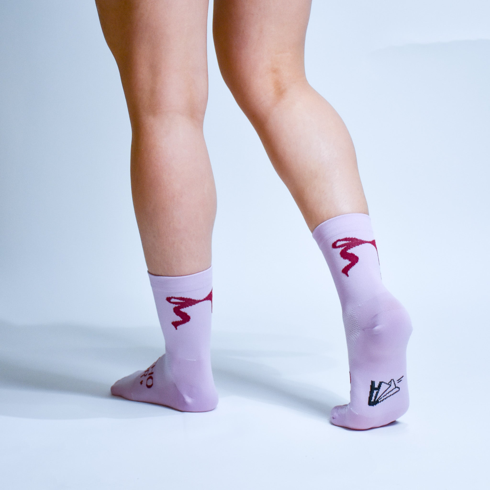 Calcetas deportivas Coquette Valentines para correr y entrenamiento funcional