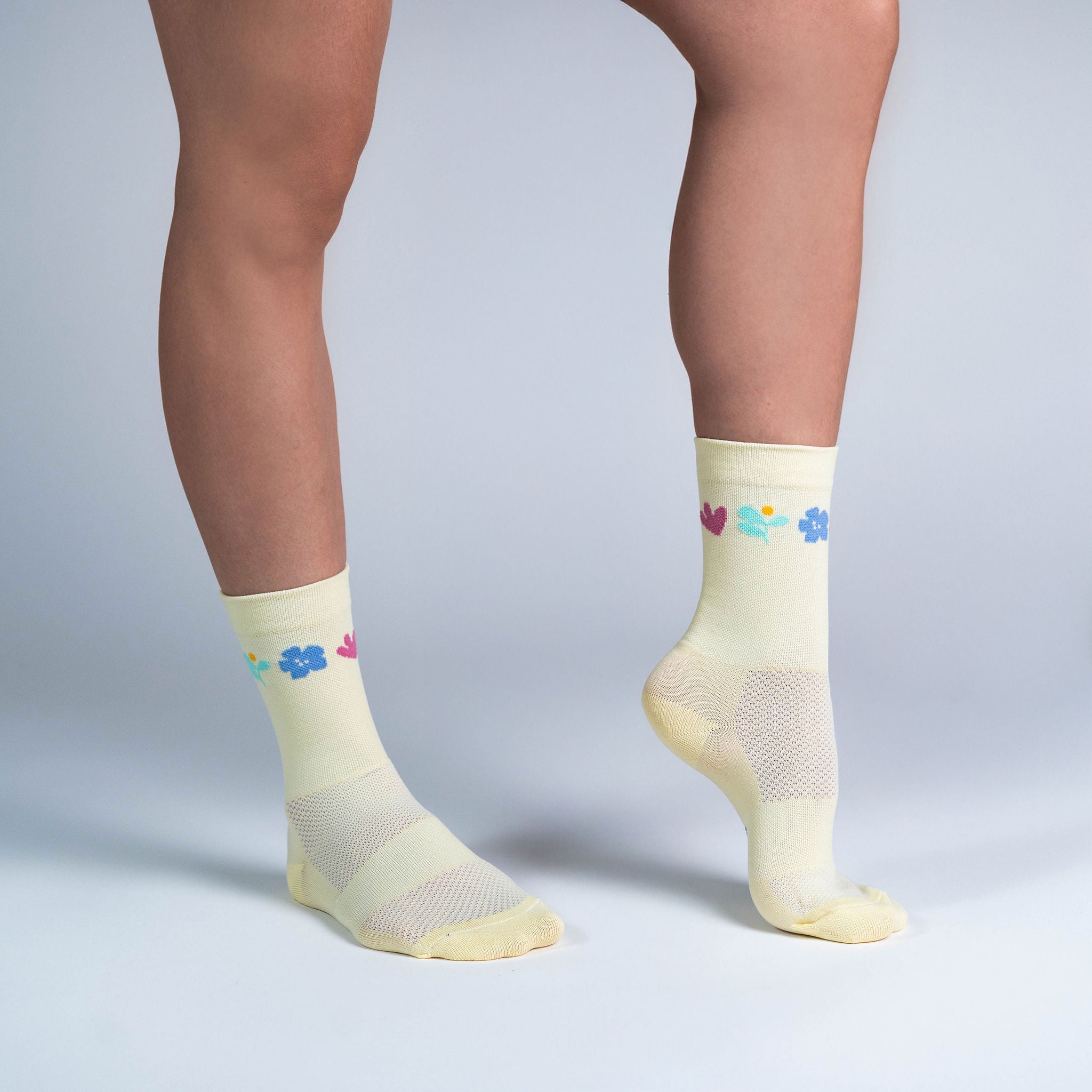 Calcetas deportivas Flowers para correr y entrenamiento funcional