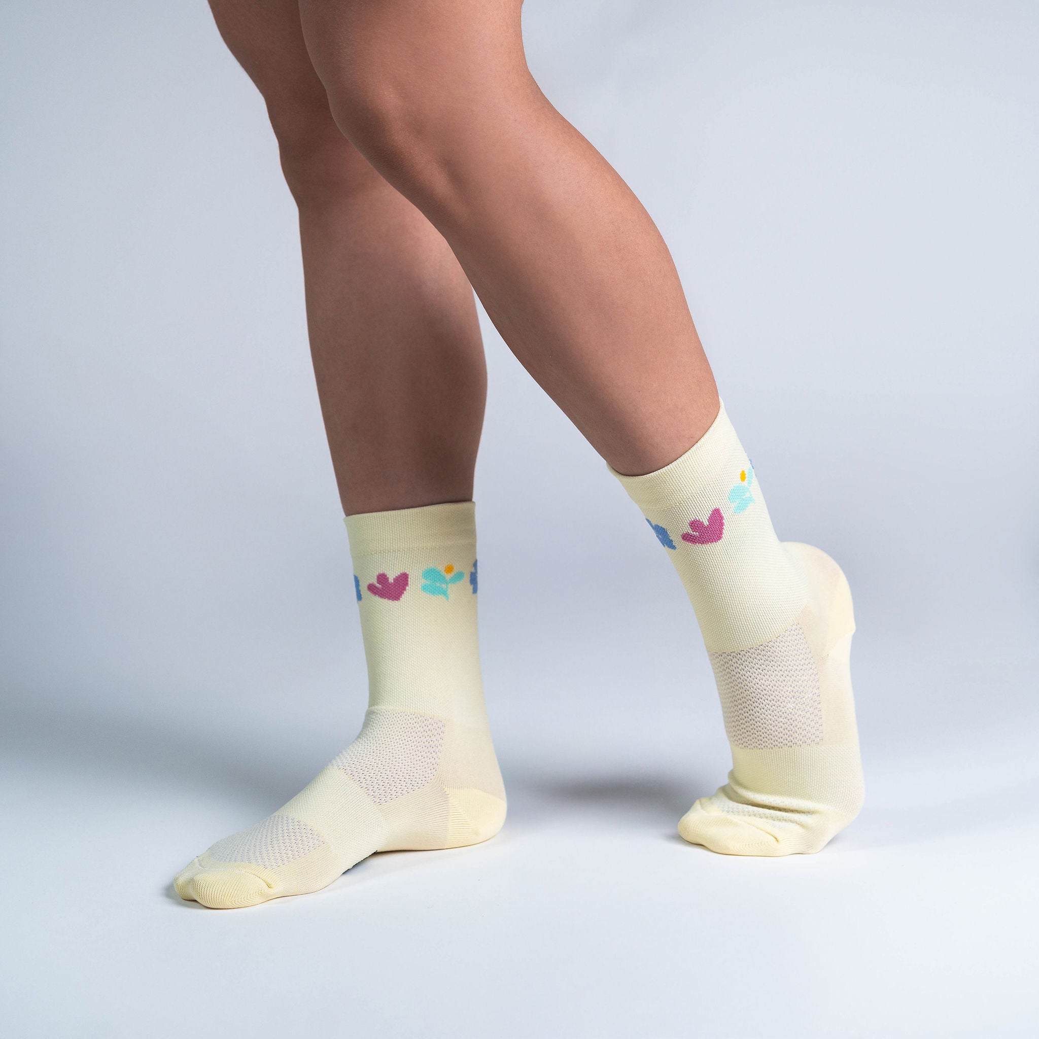 Calcetas deportivas Flowers para correr y entrenamiento funcional
