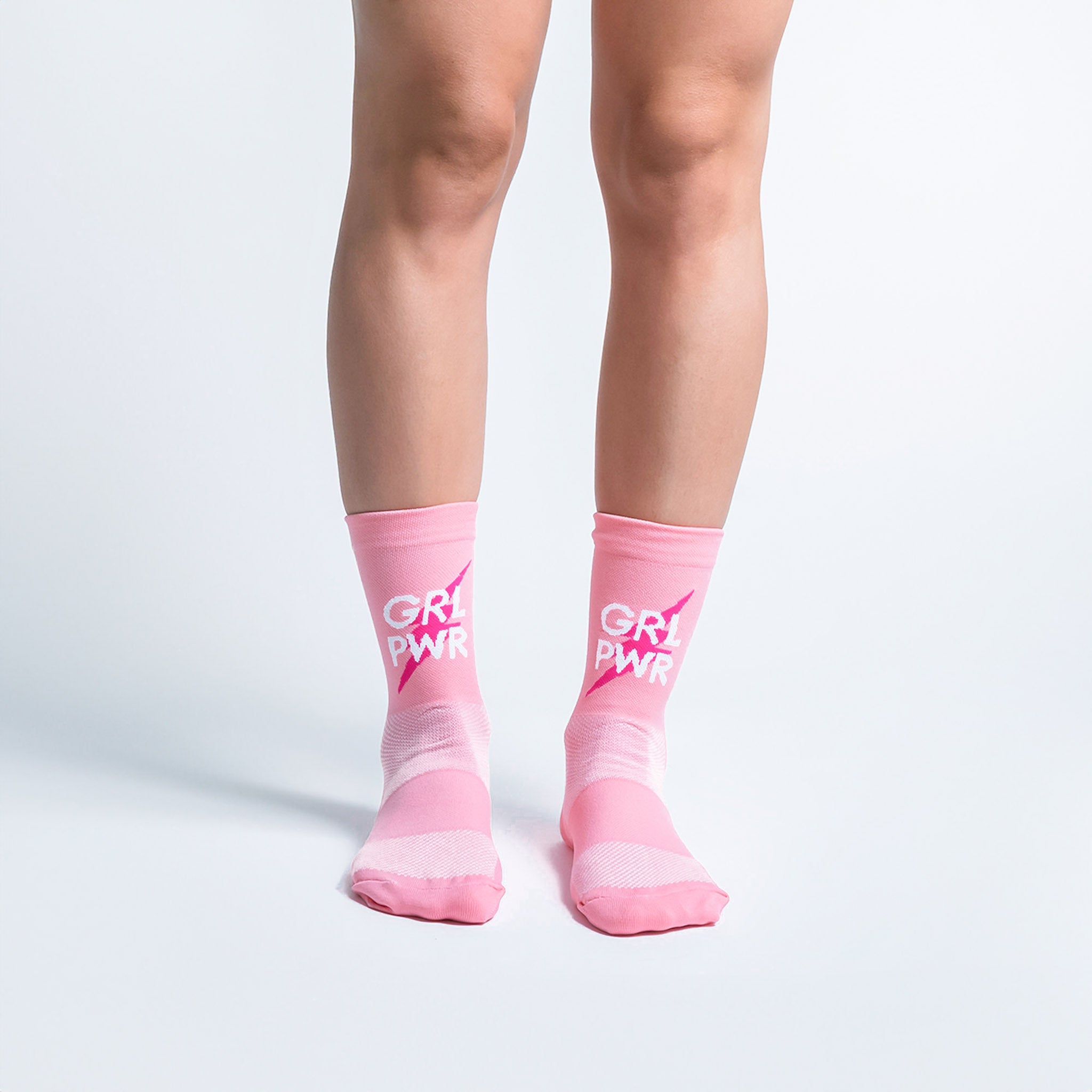 Calcetas deportivas Girl Power de compresión ligera para correr y entrenamiento funcional