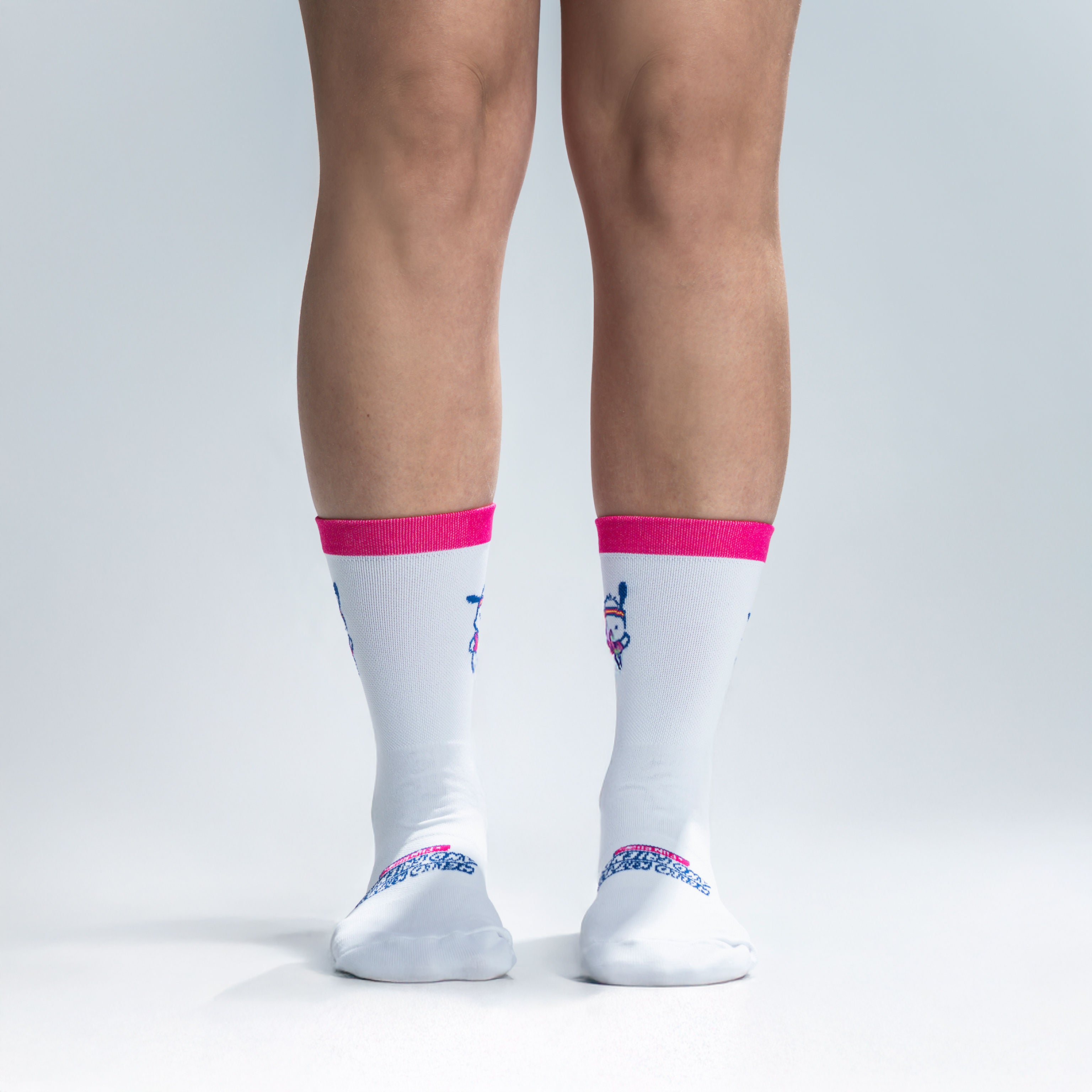 Calcetas deportivas Kitty & Friends con soporte en arco, tecnología antiampollas y diseño kawaii para correr y gym diseño Pochacco