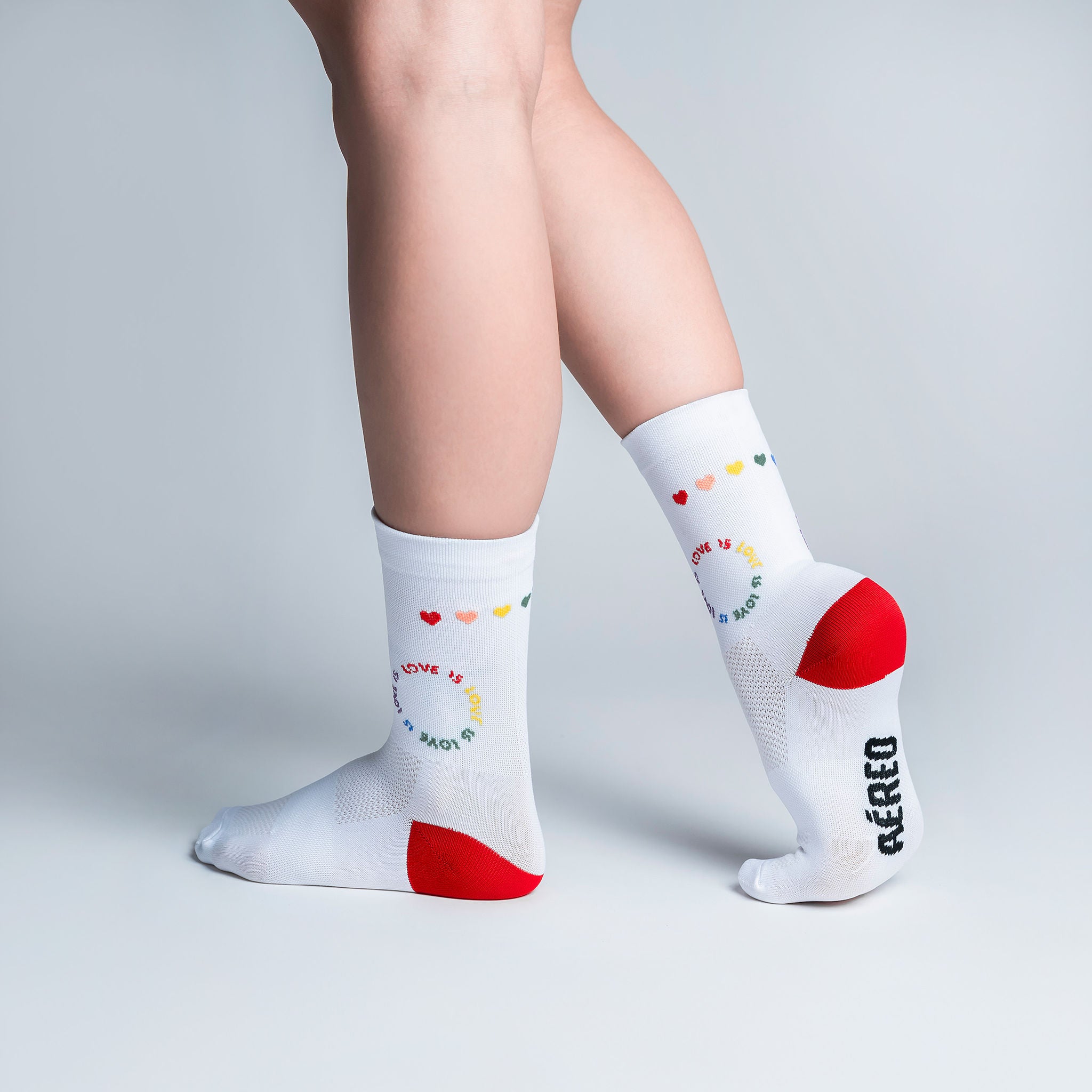 Calcetas deportivas Love is Love para correr y entrenamiento funcional