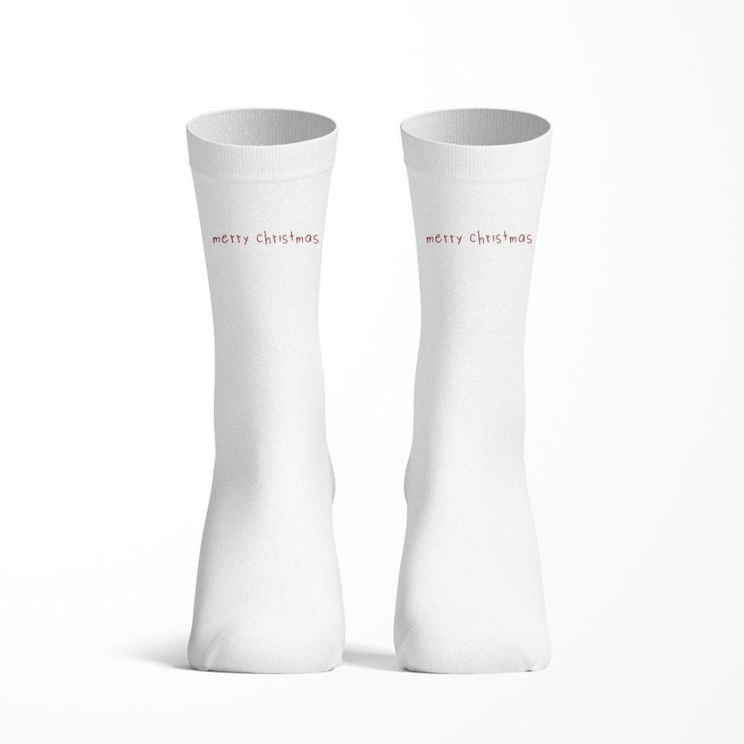 Calcetas deportivas navideñas classic Ginger Snow de compresión ligera para correr y entrenamiento funcional.