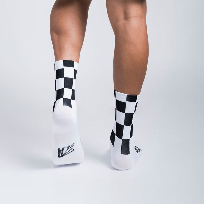 Calcetas deportivas classic Race Day de compresión ligera para correr y entrenamiento funcional.